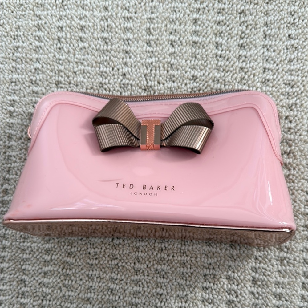 Ted Baker Pink Bag with Metallic Accent
